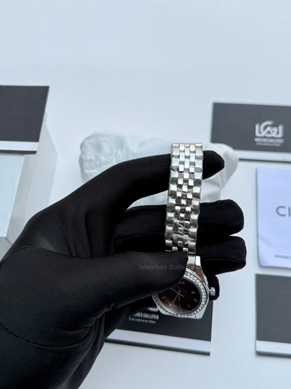 Cilloa 602 Datejust Ladies Watch Quartz (Chocolate) Cilha Watch Pakistan