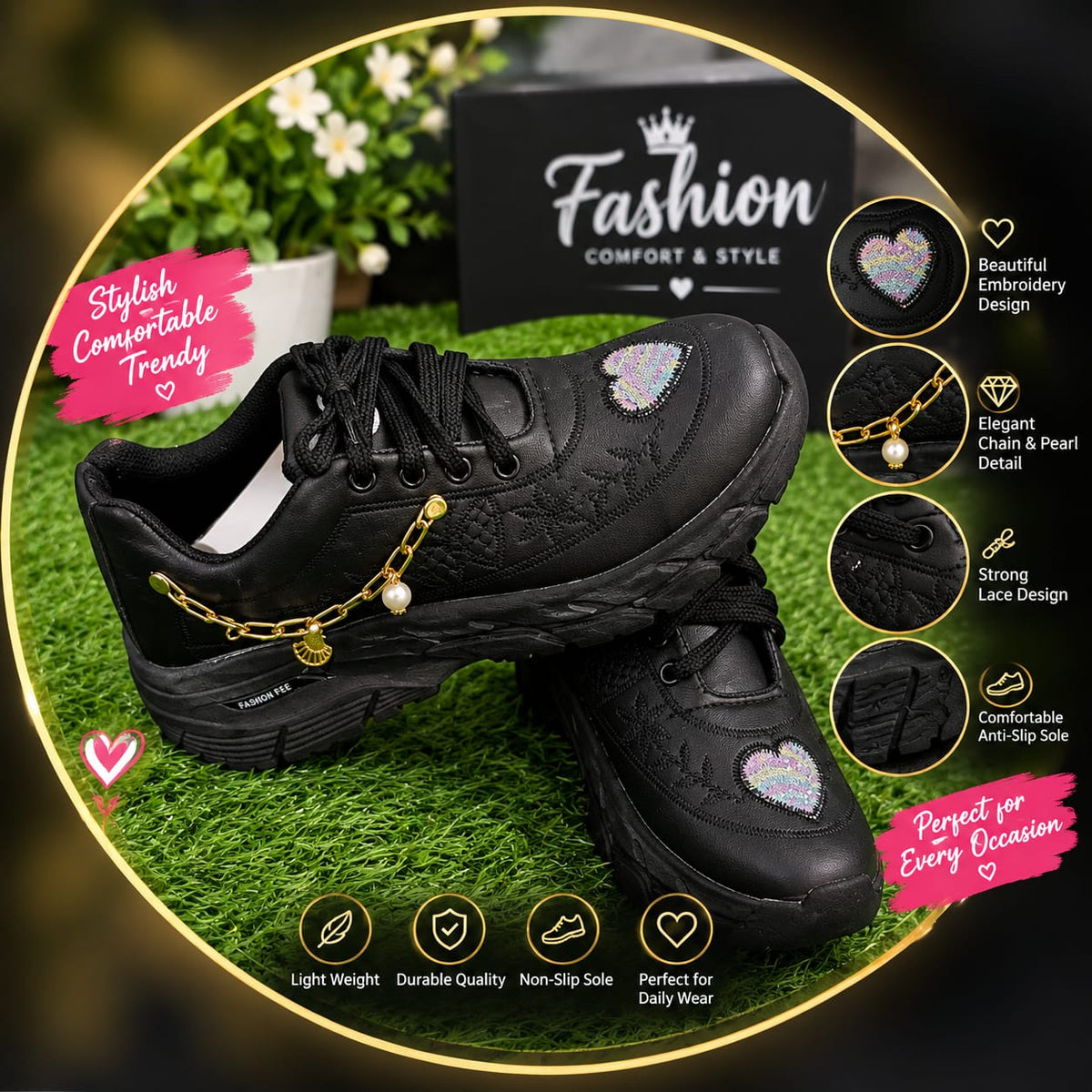 HeartBeat Chunky Sneakers