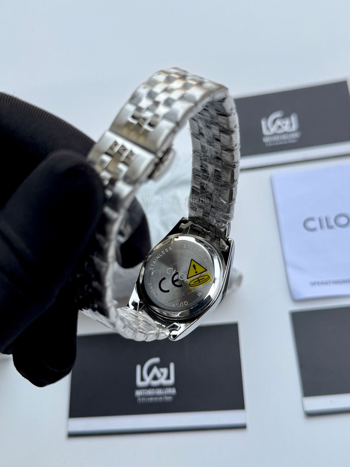 Cilloa 602 Datejust Ladies Watch Quartz (Chocolate) Cilha Watch Pakistan